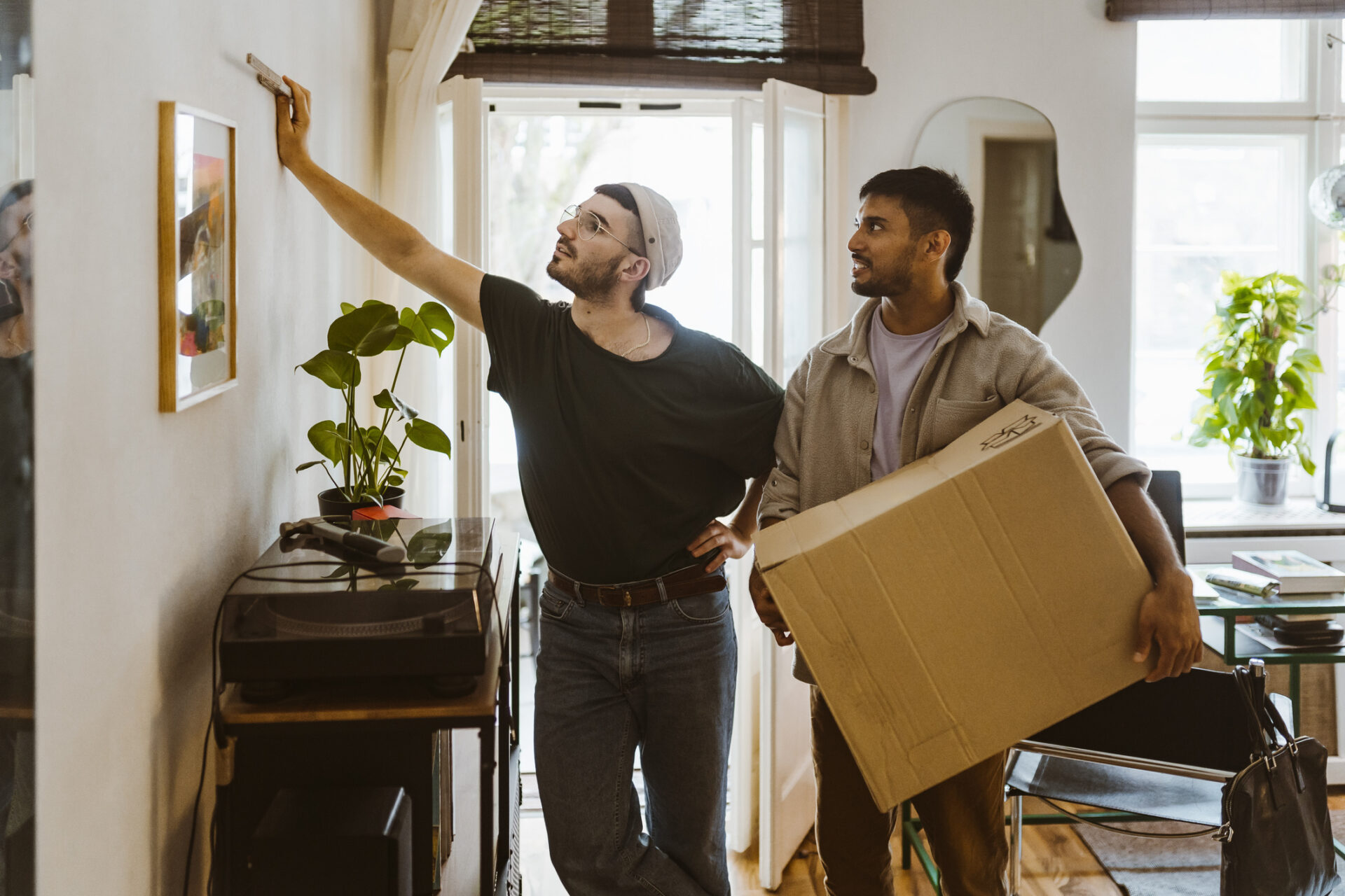 couple buying first home