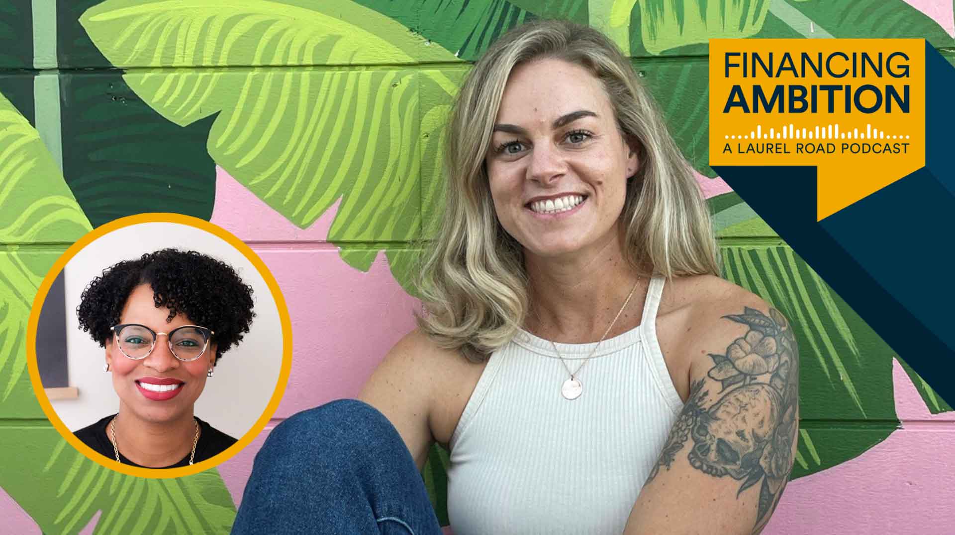 Nurse Allie & Aja Evans podcast title card