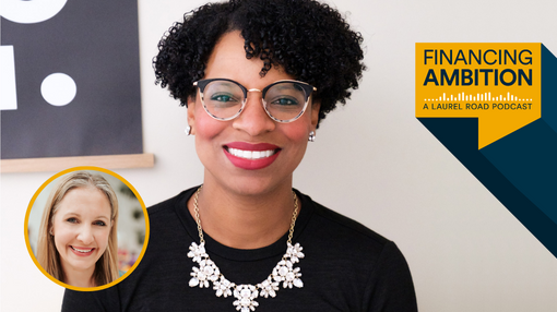 Aja Evans on Financing Ambition podcast image.