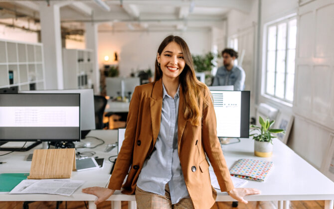 woman learning about actionable strategies for student loan debt management