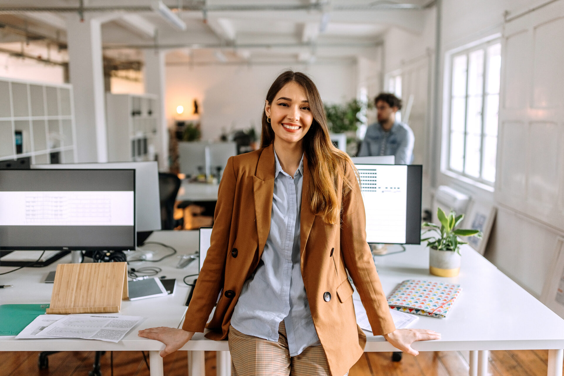 woman learning about actionable strategies for student loan debt management