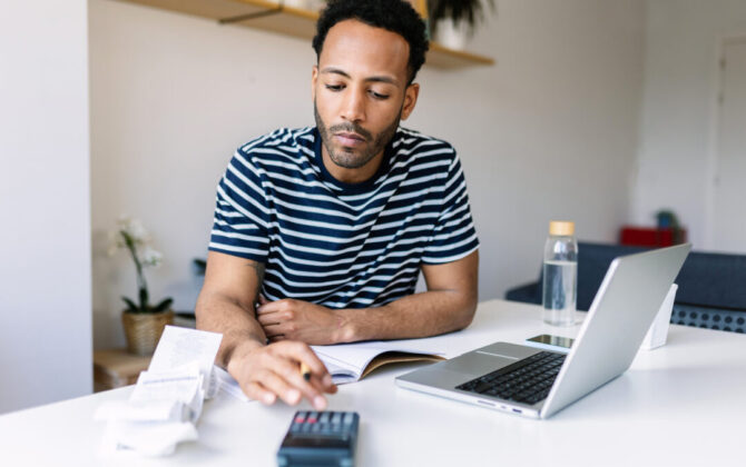 A professional man understands how federal rate changes will impact this high yield savings account